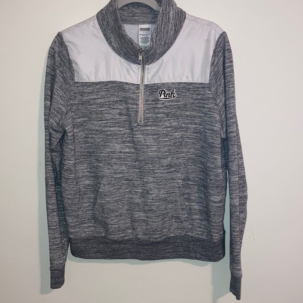 PINK Victoria’s Secret Quarter Zip Sweatshirt